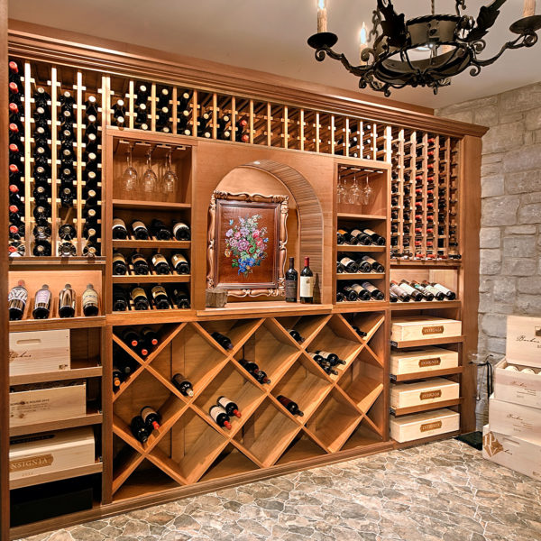 Custom Wine Cellar & Tasting Room Photo Gallery – Design & Build