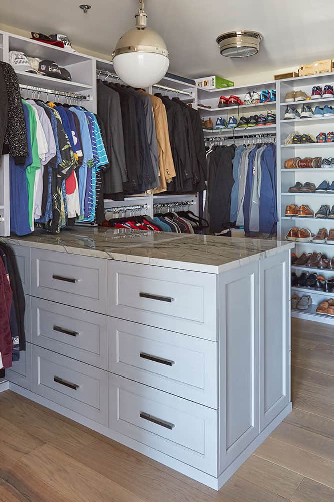 Luxurious Renovation of His & Her Closet